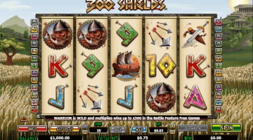 300 Shields slot game