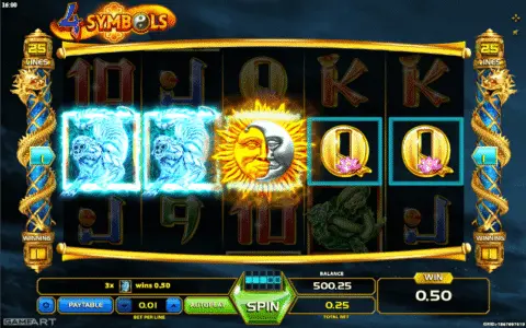 4 Symbols free spins
