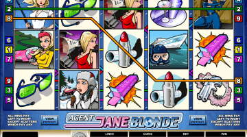Agent Jane Blonde slot free spins