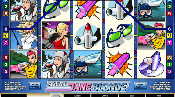 Agent Jane Blonde slot game