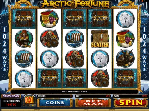 Arctic Fortune slot free spins