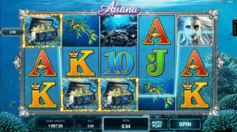Ariana slot free spins