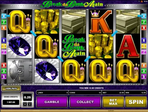 Break da Bank Again slot game