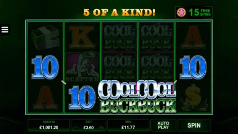 Cool Buck slot free spins