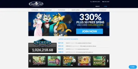 Cool Cat casino free spins