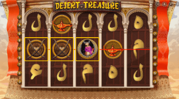 Desert Treasure slot free spins