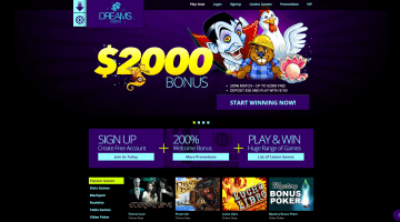 Dreams casino bonus