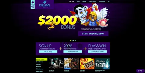 Dreams casino bonus