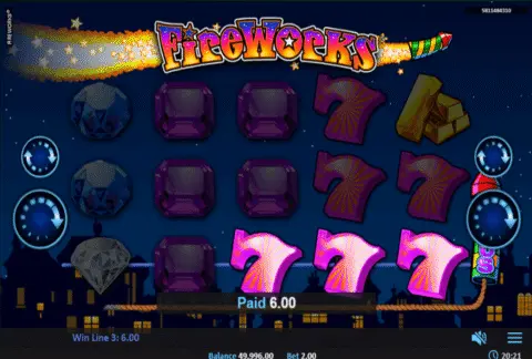 Fireworks slot free spins