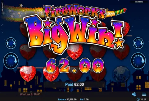 Fireworks slot game