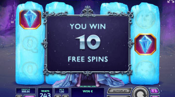 Frozen Queen slot free spins