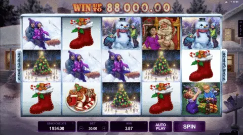 Happy Holidays slot free spins