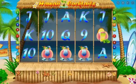 Hawaii Cocktails slot game