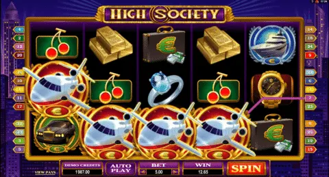 High Society slot game
