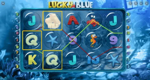 Lucky Blue slot free spins