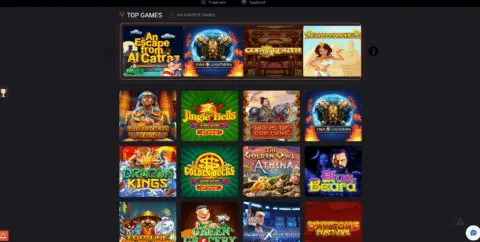 Mars Casino slot games