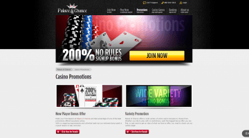 Palace of Chance casino promotions