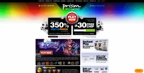 Prism Casino bonus no deposit