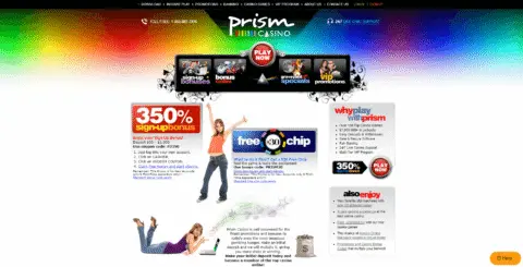 Prism Casino bonus promotions