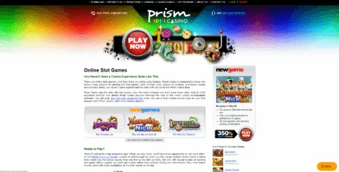 Prism Casino slot games