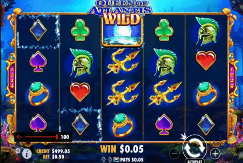 Queen of Atlantis slot free spins