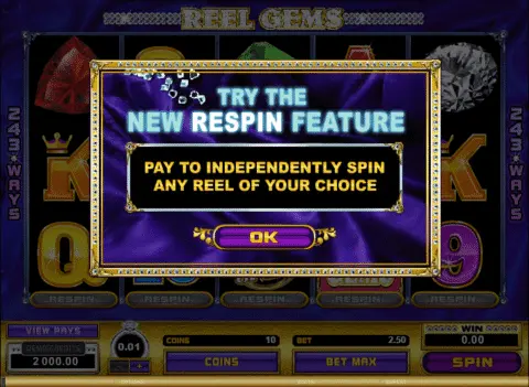 Reel Gems slot game