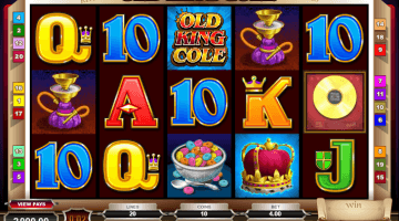 Rhyming Reels Old King Cole slot game
