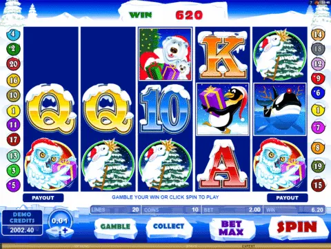 Santa Paws slot game