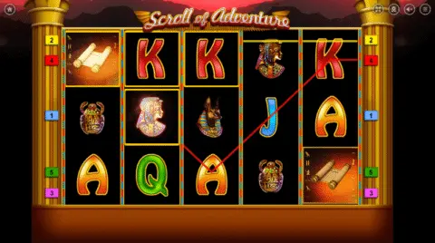 Scroll Of Adventure slot free spins