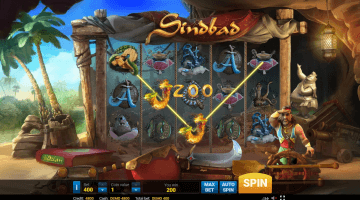 Sindbad slot game