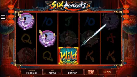 Six Acrobats slot game