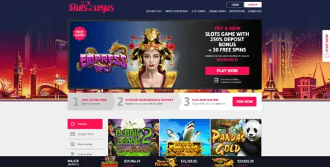 Slots of vegas casino free spins