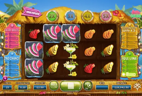 Spina Colada slot free spins