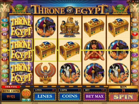 Throne of Egypt slot game