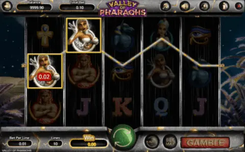 Valley of Pharaohs slot free spins