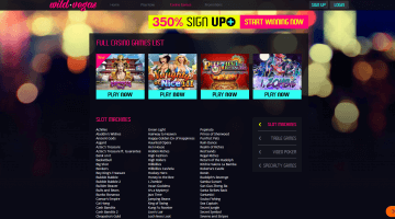 Wild Vegas Casino slot games