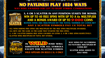 play Arctic Fortune slot