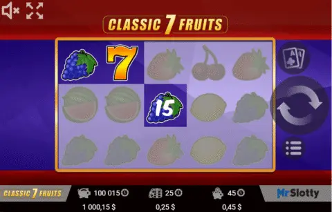play Classic 7 Fruits slot