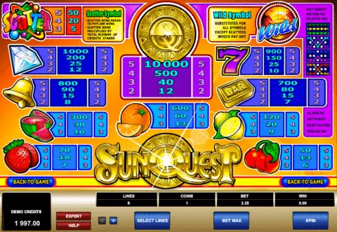 play SunQuest slot