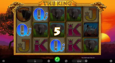 play The King slot