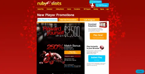 ruby slots casino promotions