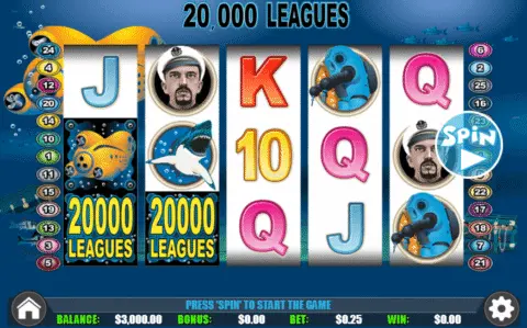 20000 Leagues slot game