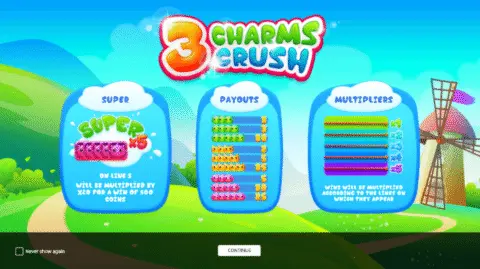 3 Charms Crush slot game