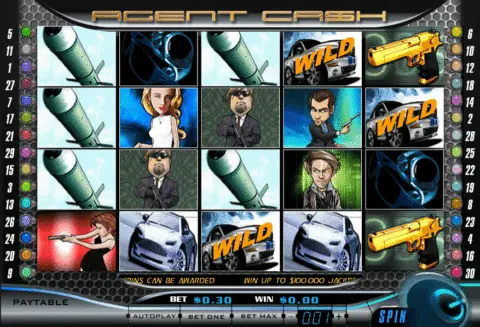 Agent Cash slot game