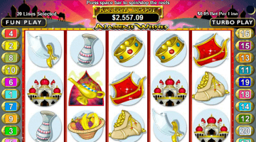 Aladdins Wishes slot game