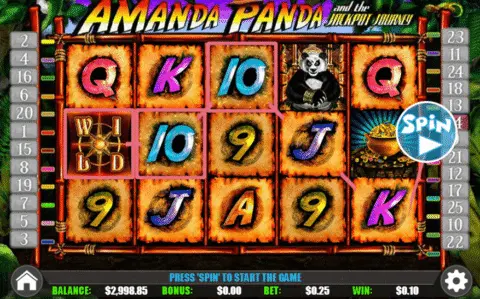 Amanda Panda slot free spins