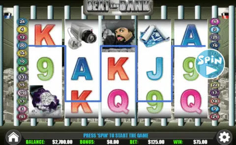 Beat The Bank slot free spins
