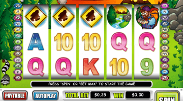 Bigfoot slot game