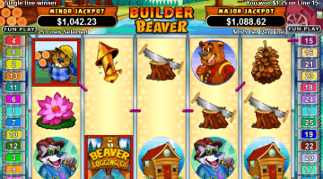 Builder Beaver slot free spins