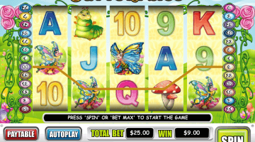 Butterflies slot free spins